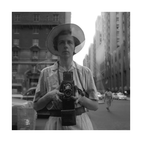 Vivian Maier self portrait - Copyright of Maloof Collection